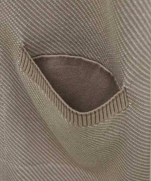 ABAHOUSE / アバハウス カーディガン・ボレロ | バイアスジャガード 1ボタン カーディガン | 詳細7