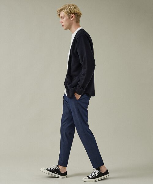 ABAHOUSE / アバハウス カーディガン・ボレロ | バイアスジャガード 1ボタン カーディガン | 詳細22