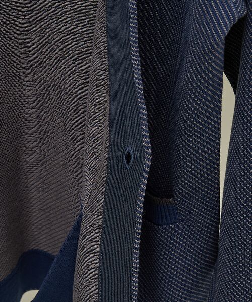 ABAHOUSE / アバハウス カーディガン・ボレロ | バイアスジャガード 1ボタン カーディガン | 詳細26