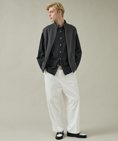 ABAHOUSE / アバハウス ニット・セーター | 12ゲージ ドライバーズニットベスト / ダブルジップ | 詳細16