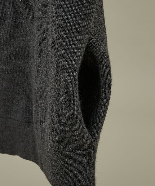 ABAHOUSE / アバハウス ニット・セーター | 12ゲージ ドライバーズニットベスト / ダブルジップ | 詳細6