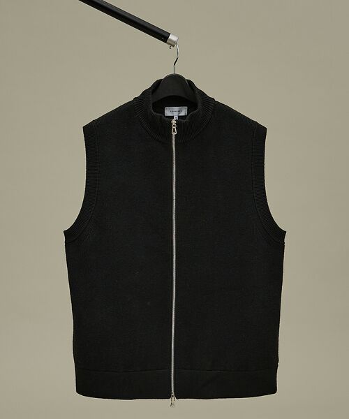 ABAHOUSE / アバハウス ニット・セーター | 12ゲージ ドライバーズニットベスト / ダブルジップ | 詳細19