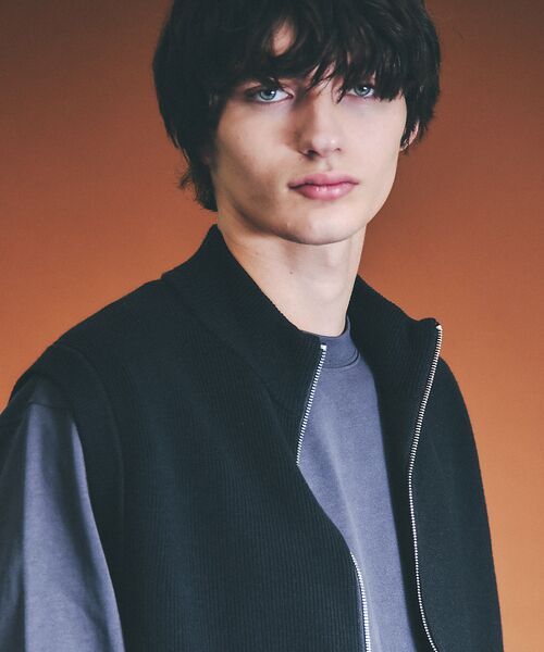 ABAHOUSE / アバハウス ニット・セーター | 12ゲージ ドライバーズニットベスト / ダブルジップ | 詳細21