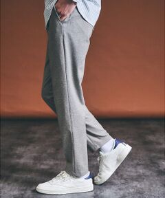 ABAHOUSE / アバハウス パンツ | 【360°ストレッチ】ノータック リバーポンチ イージーパンツ / スリムテーパ