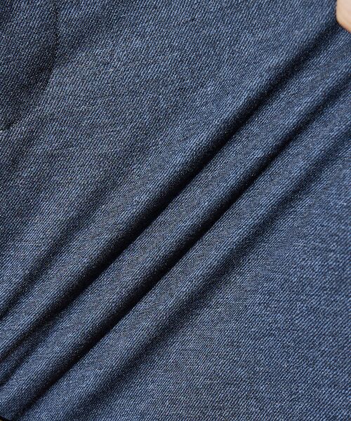 ABAHOUSE / アバハウス パンツ | 【360°ストレッチ】ノータック リバーポンチ イージーパンツ / スリムテーパ | 詳細20