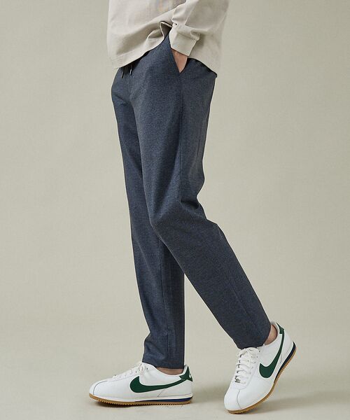 ABAHOUSE / アバハウス パンツ | 【360°ストレッチ】ノータック リバーポンチ イージーパンツ / スリムテーパ | 詳細22