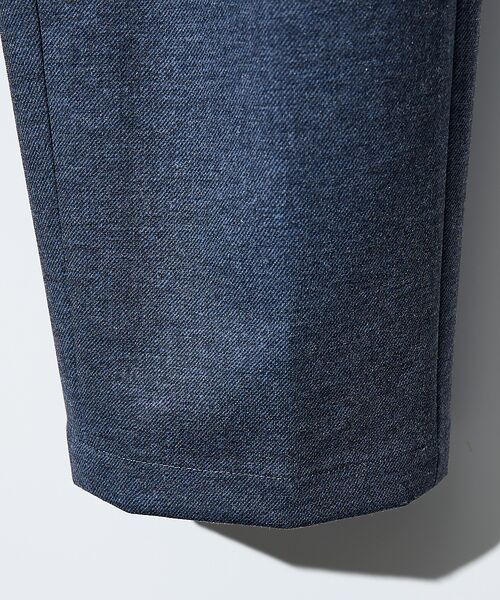 ABAHOUSE / アバハウス パンツ | 【360°ストレッチ】ノータック リバーポンチ イージーパンツ / スリムテーパ | 詳細16