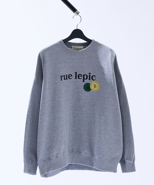 ABAHOUSE / アバハウス スウェット | CAFE graphic ロゴプリント スウェット オーバーサイズ / ユニセッ | 詳細5