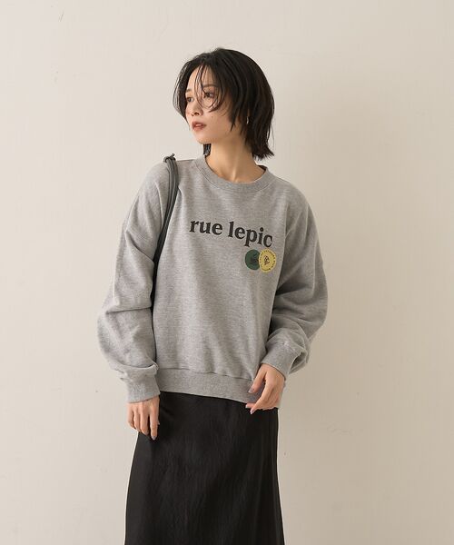 ABAHOUSE / アバハウス スウェット | CAFE graphic ロゴプリント スウェット オーバーサイズ / ユニセッ | 詳細10