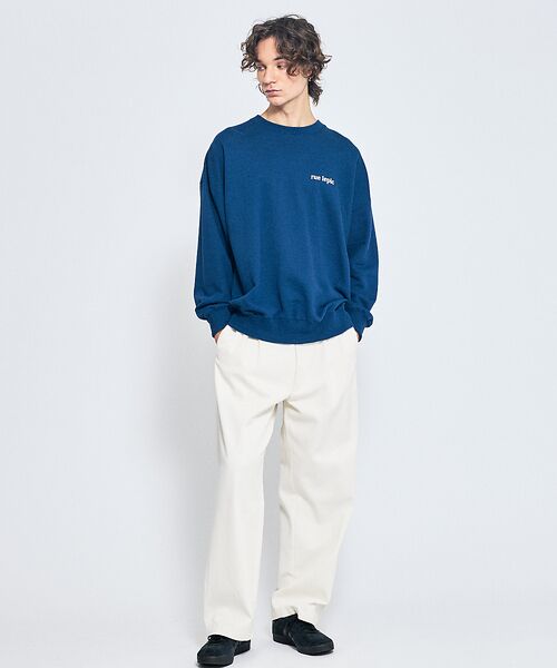 ABAHOUSE / アバハウス スウェット | cafe graphic バックプリント スウェット オーバーサイズ / ユニセ | 詳細9