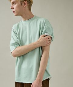 ABAHOUSE / アバハウス Tシャツ | 【リバーシブル配色】バックメッシュ 半袖Ｔシャツ / オーバーサイズ