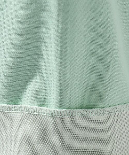 ABAHOUSE / アバハウス Tシャツ | 【リバーシブル配色】バックメッシュ 半袖Tシャツ / オーバーサイズ | 詳細12