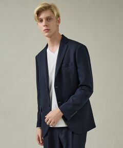 ABAHOUSE / アバハウス テーラードジャケット | 【セットアップ対応】デニムライク ジャケット / FLEX JACKET / 2