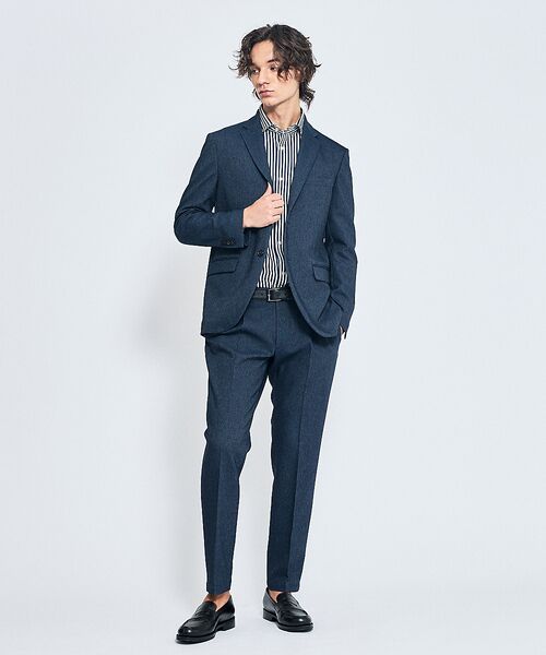 ABAHOUSE / アバハウス テーラードジャケット | 【セットアップ対応】デニムライク ジャケット / FLEX JACKET / 2 | 詳細24