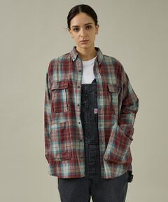 ABAHOUSE / アバハウス シャツ・ブラウス | 【NANGA/ナンガ】FADE TARTAN CHECK CAMP SHIRT/