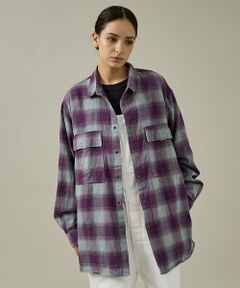 ABAHOUSE / アバハウス シャツ・ブラウス | 【NANGA/ナンガ】OMBRE CHECK W PX BOX SHIRT/ワー