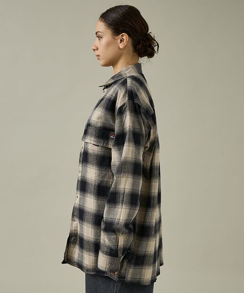 ABAHOUSE / アバハウス シャツ・ブラウス | 【NANGA/ナンガ】OMBRE CHECK W PX BOX SHIRT/ワー | 詳細2