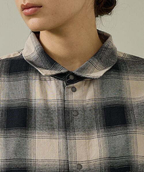 ABAHOUSE / アバハウス シャツ・ブラウス | 【NANGA/ナンガ】OMBRE CHECK W PX BOX SHIRT/ワー | 詳細4