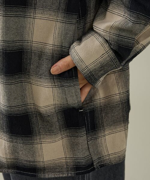ABAHOUSE / アバハウス シャツ・ブラウス | 【NANGA/ナンガ】OMBRE CHECK W PX BOX SHIRT/ワー | 詳細6