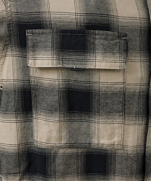 ABAHOUSE / アバハウス シャツ・ブラウス | 【NANGA/ナンガ】OMBRE CHECK W PX BOX SHIRT/ワー | 詳細8