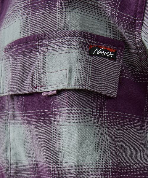 ABAHOUSE / アバハウス シャツ・ブラウス | 【NANGA/ナンガ】OMBRE CHECK W PX BOX SHIRT/ワー | 詳細17