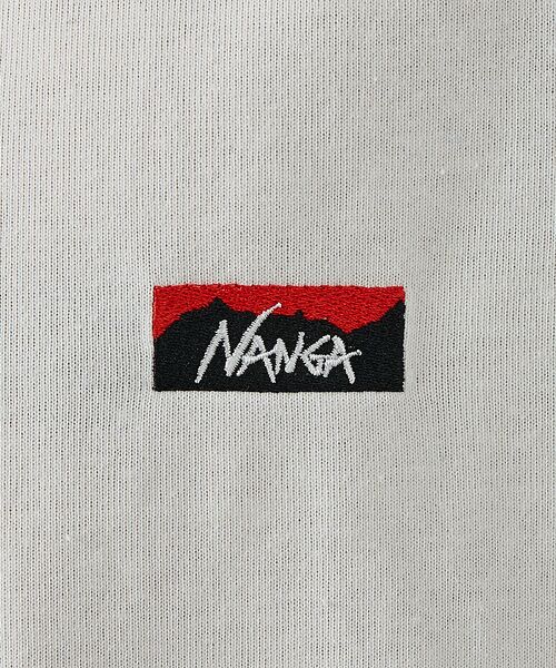 ABAHOUSE / アバハウス Tシャツ | 【NANGA /ナンガ]】ECO HYBRID BOX EMBROIDERY L | 詳細10