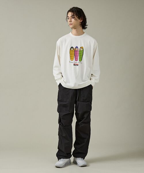 ABAHOUSE / アバハウス Tシャツ | 【NANGA / ナンガ】ECO HYBRID L/S TEE/ロングTシャツ/ | 詳細9