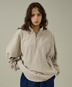 ABAHOUSE / アバハウス スウェット | 【NANGA/ナンガ】DRY MIX TERRY HALF ZIP SWEAT/