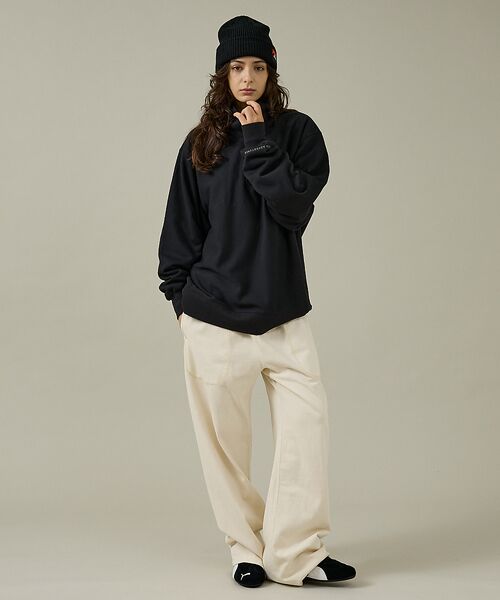 ABAHOUSE / アバハウス スウェット | 【NANGA/ナンガ】DRY MIX TERRY HALF ZIP SWEAT/ | 詳細1