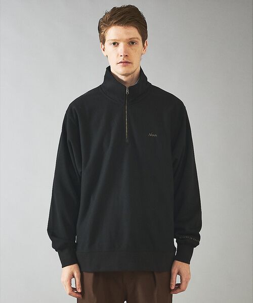 ABAHOUSE / アバハウス スウェット | 【NANGA/ナンガ】DRY MIX TERRY HALF ZIP SWEAT/ | 詳細9