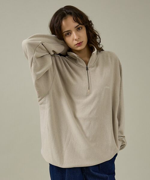 ABAHOUSE / アバハウス スウェット | 【NANGA/ナンガ】DRY MIX TERRY HALF ZIP SWEAT/ | 詳細11