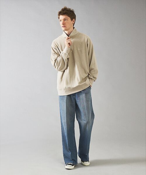 ABAHOUSE / アバハウス スウェット | 【NANGA/ナンガ】DRY MIX TERRY HALF ZIP SWEAT/ | 詳細14