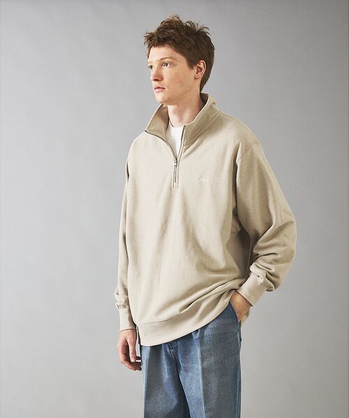 ABAHOUSE / アバハウス スウェット | 【NANGA/ナンガ】DRY MIX TERRY HALF ZIP SWEAT/ | 詳細15