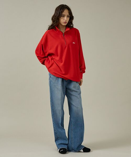 ABAHOUSE / アバハウス スウェット | 【NANGA/ナンガ】DRY MIX TERRY HALF ZIP SWEAT/ | 詳細20