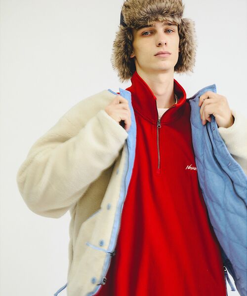 ABAHOUSE / アバハウス スウェット | 【NANGA/ナンガ】DRY MIX TERRY HALF ZIP SWEAT/ | 詳細21