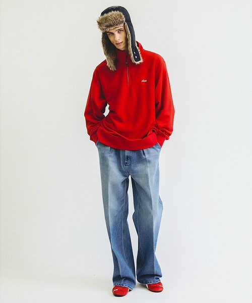 ABAHOUSE / アバハウス スウェット | 【NANGA/ナンガ】DRY MIX TERRY HALF ZIP SWEAT/ | 詳細22