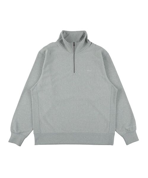 ABAHOUSE / アバハウス スウェット | 【NANGA/ナンガ】DRY MIX TERRY HALF ZIP SWEAT/（グレー）