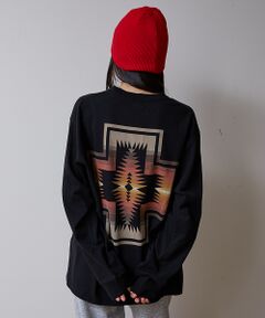 ABAHOUSE / アバハウス Tシャツ | 【PENDLETON / ペンドルトン】Back Print LS Tee/ロン