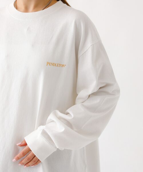 ABAHOUSE / アバハウス Tシャツ | 【PENDLETON / ペンドルトン】Back Print LS Tee/ロン | 詳細11