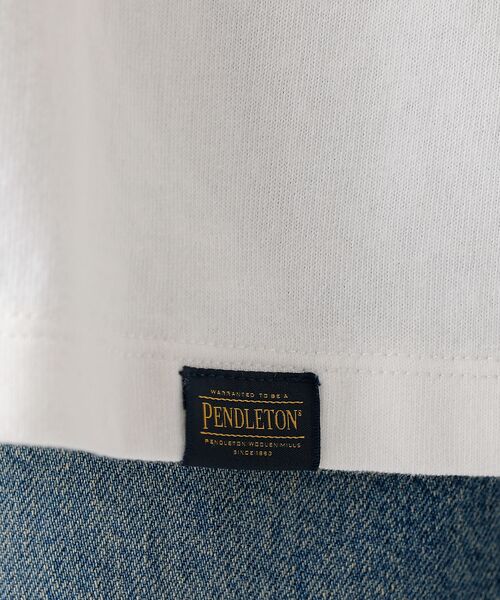 ABAHOUSE / アバハウス Tシャツ | 【PENDLETON / ペンドルトン】Back Print LS Tee/ロン | 詳細15