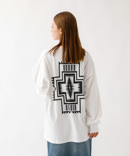 ABAHOUSE / アバハウス Tシャツ | 【PENDLETON / ペンドルトン】Back Print LS Tee/ロン | 詳細4