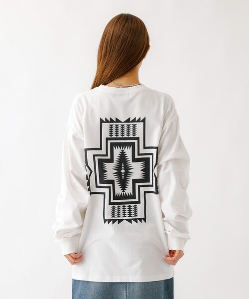 ABAHOUSE / アバハウス Tシャツ | 【PENDLETON / ペンドルトン】Back Print LS Tee/ロン | 詳細7