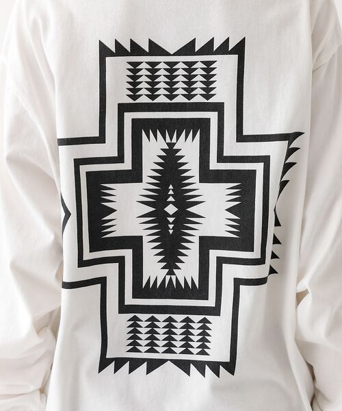 ABAHOUSE / アバハウス Tシャツ | 【PENDLETON / ペンドルトン】Back Print LS Tee/ロン | 詳細8