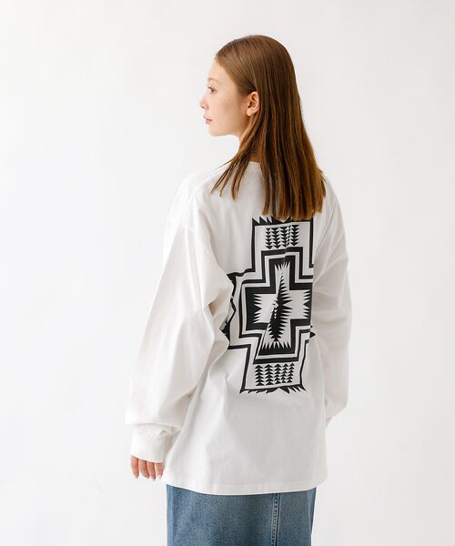ABAHOUSE/アバハウス 【PENDLETON / ペンドルトン】Back Print LS Tee/ロン オフホワイト L ABAHOUSE/アバハウス 【PENDLETON / ペンドルトン】Back Print LS Tee/ロン オフホワイト L