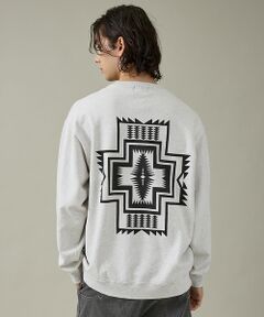 ABAHOUSE / アバハウス スウェット | 【PENDLETON/ペンドルトン】Back Print Sweat / ハーデ