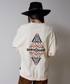 ABAHOUSE / アバハウス スウェット | 【PENDLETON/ペンドルトン】Back Print Sweat / ハーデ