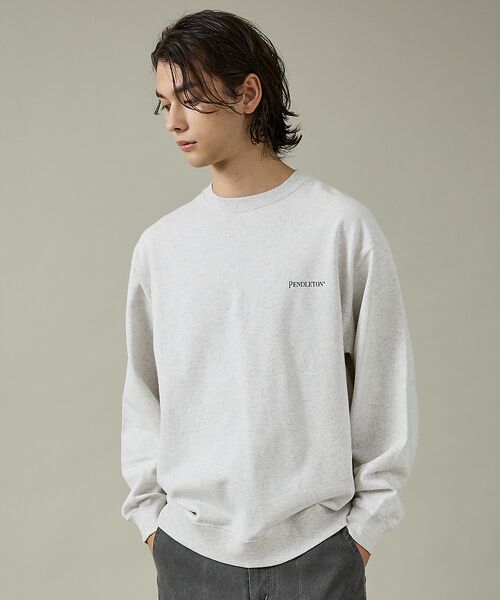 ABAHOUSE / アバハウス スウェット | 【PENDLETON/ペンドルトン】Back Print Sweat / ハーデ | 詳細3