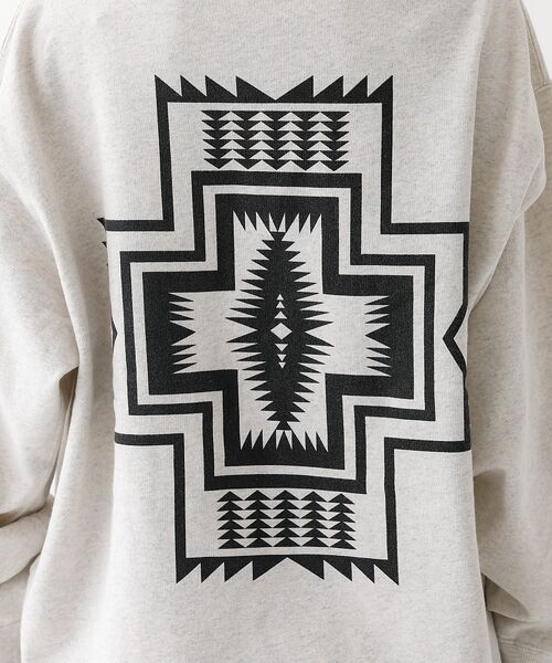ABAHOUSE / アバハウス スウェット | 【PENDLETON/ペンドルトン】Back Print Sweat / ハーデ | 詳細9