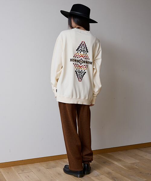 ABAHOUSE / アバハウス スウェット | 【PENDLETON/ペンドルトン】Back Print Sweat / ハーデ | 詳細18