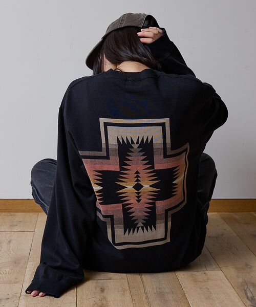 ABAHOUSE / アバハウス スウェット | 【PENDLETON/ペンドルトン】Back Print Sweat / ハーデ | 詳細25